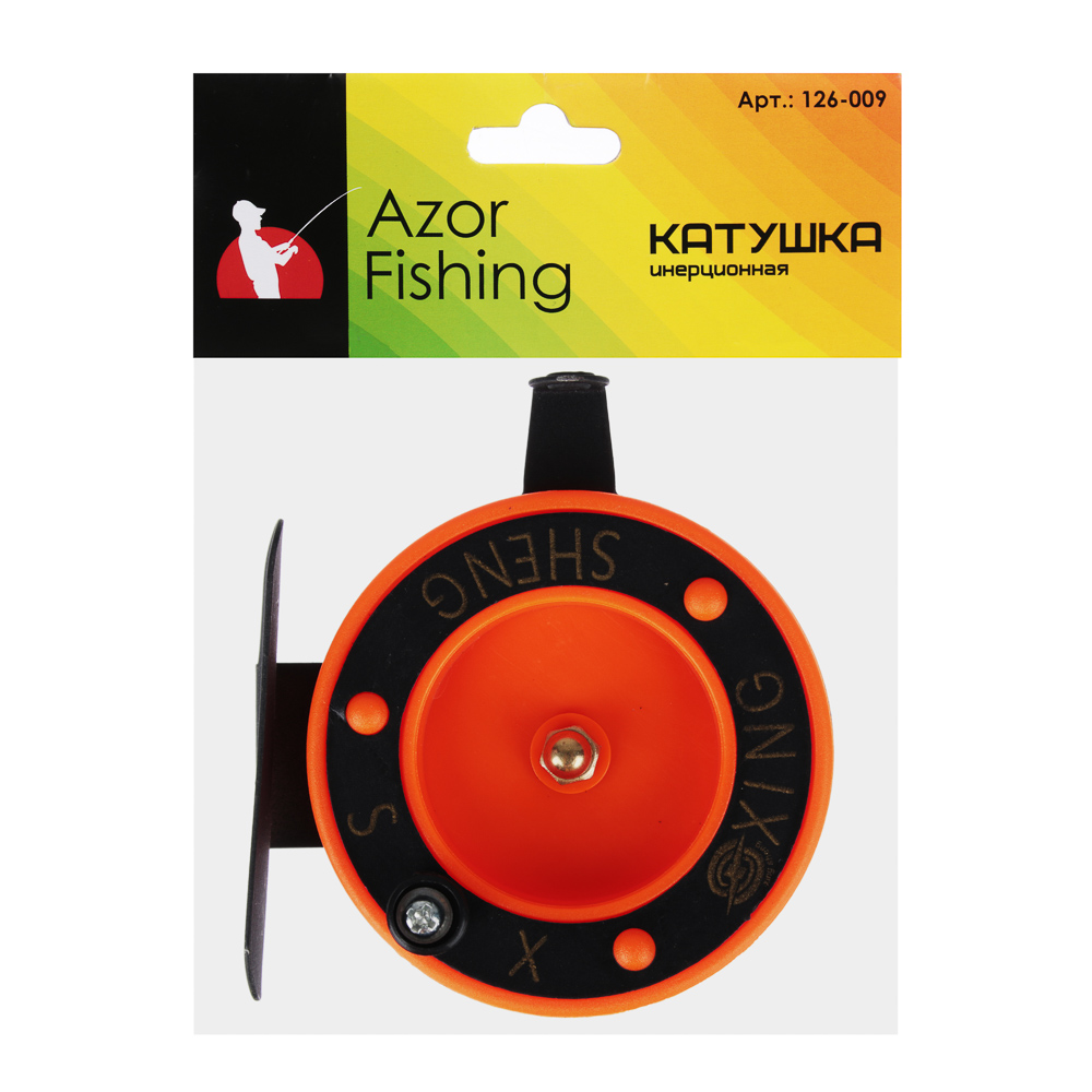 AZOR FISHING Катушка инерционная, металл, пластик