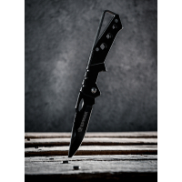 Нож туристический складной 17 см. толщина лезвия 1,8 мм, нерж. сталь, арт.3
