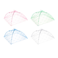 Чехол-зонтик для пищи, 40х40см, полиэстер, 4 цвета  