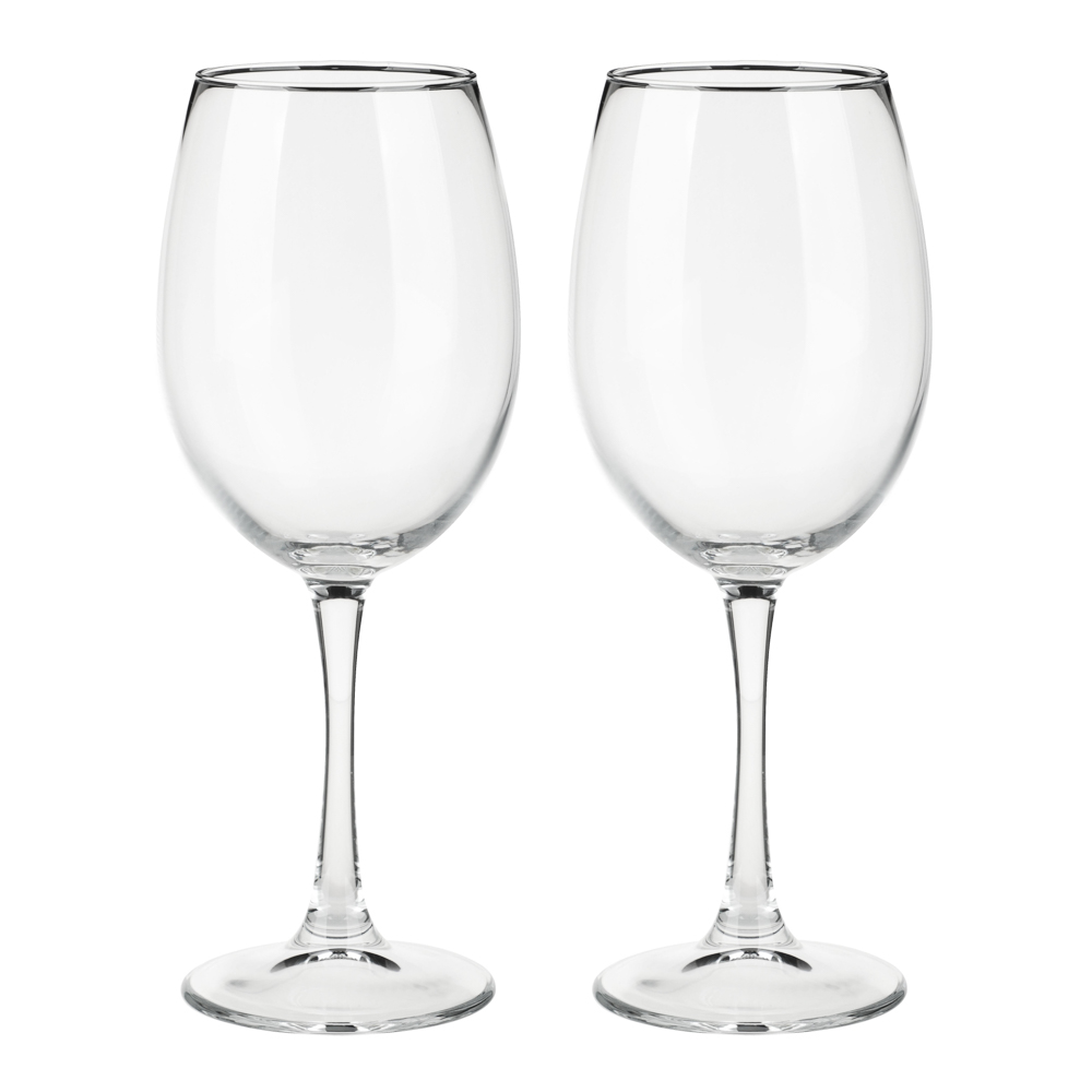 Набор бокалов для вина 2шт 445мл Классик, стекло