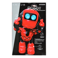 Игрушка в виде робота программ. ABS, свет, звук, движ., 2АА, ЗУ/АКБ, 24х15,5х37,5 см