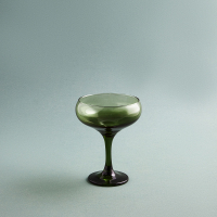 Бокал для шампанского 270 мл, 9,5х13,2 см, стекло, оливковый