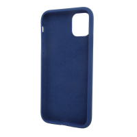 Чехол для смартфона Цветной, iP - 11, синий, силикон