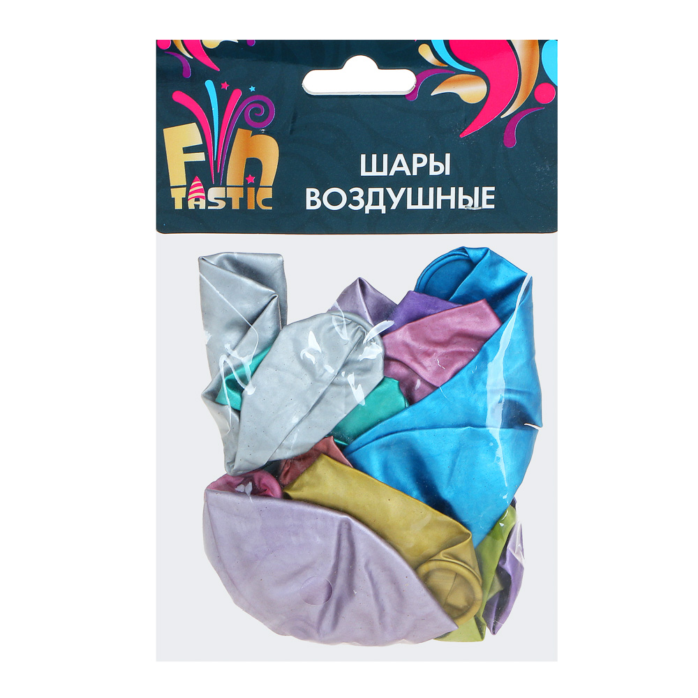 FNtastic Шары воздушные 10шт, хром, 9 цветов, 12