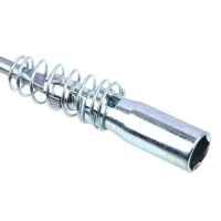 Ключ свечной карданный с резиновой вставкой 16x500мм