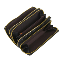 Кошелек-сумочка на длинном ремне, ПУ, 19,5х11см, 3 цвета, КЖ23-03