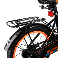 Велосипед 2-х кол. Slider, цв. черн/оран неон, D' 16, вес 8,9 кг, сталь, в/к 90*19*43 см, IT106089