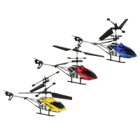 Вертолет РУ, 3,5 канала, гироскоп, АКБ, ЗУ, ABS ,металл., 40,5х16х6,5см, 3 цвета