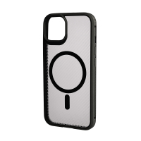 Чехол для смартфона MS Карбон, iP - 13, ms, черный, карбон