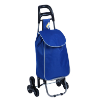 Тележка + сумка, с колесами для подъёма по лестницам, до 30кг, брезент, сумка 53х31х18,5см