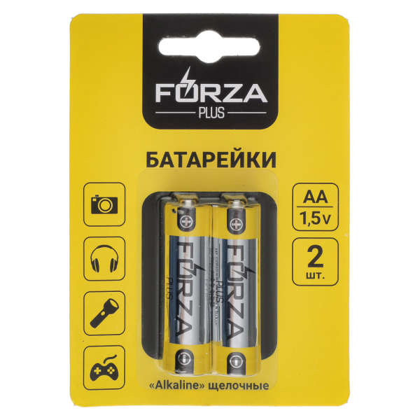 FORZA Батарейки 2шт, тип AA, 