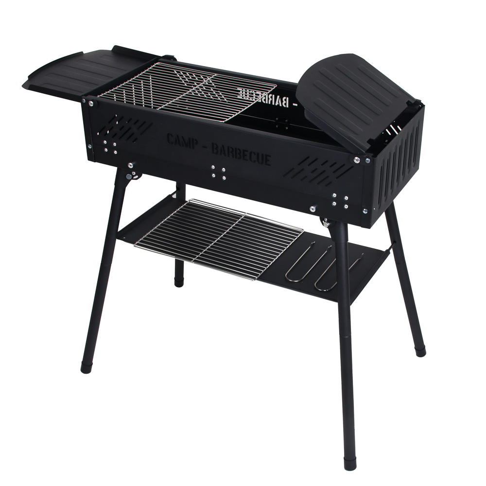 GRILLBOOM Мангал портативный складной, 110х75х30см, раб. поверх. 66х30см