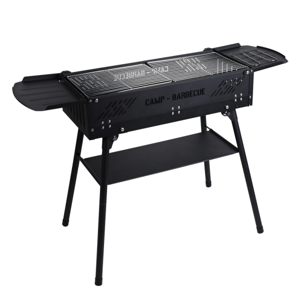 GRILLBOOM Мангал портативный складной, 110х75х30см, раб. поверх. 66х30см