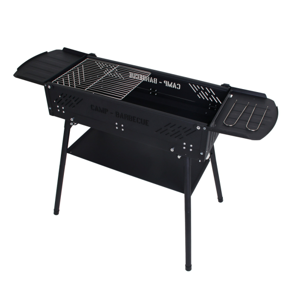 GRILLBOOM Мангал портативный складной, 110х75х30см, раб. поверх. 66х30см