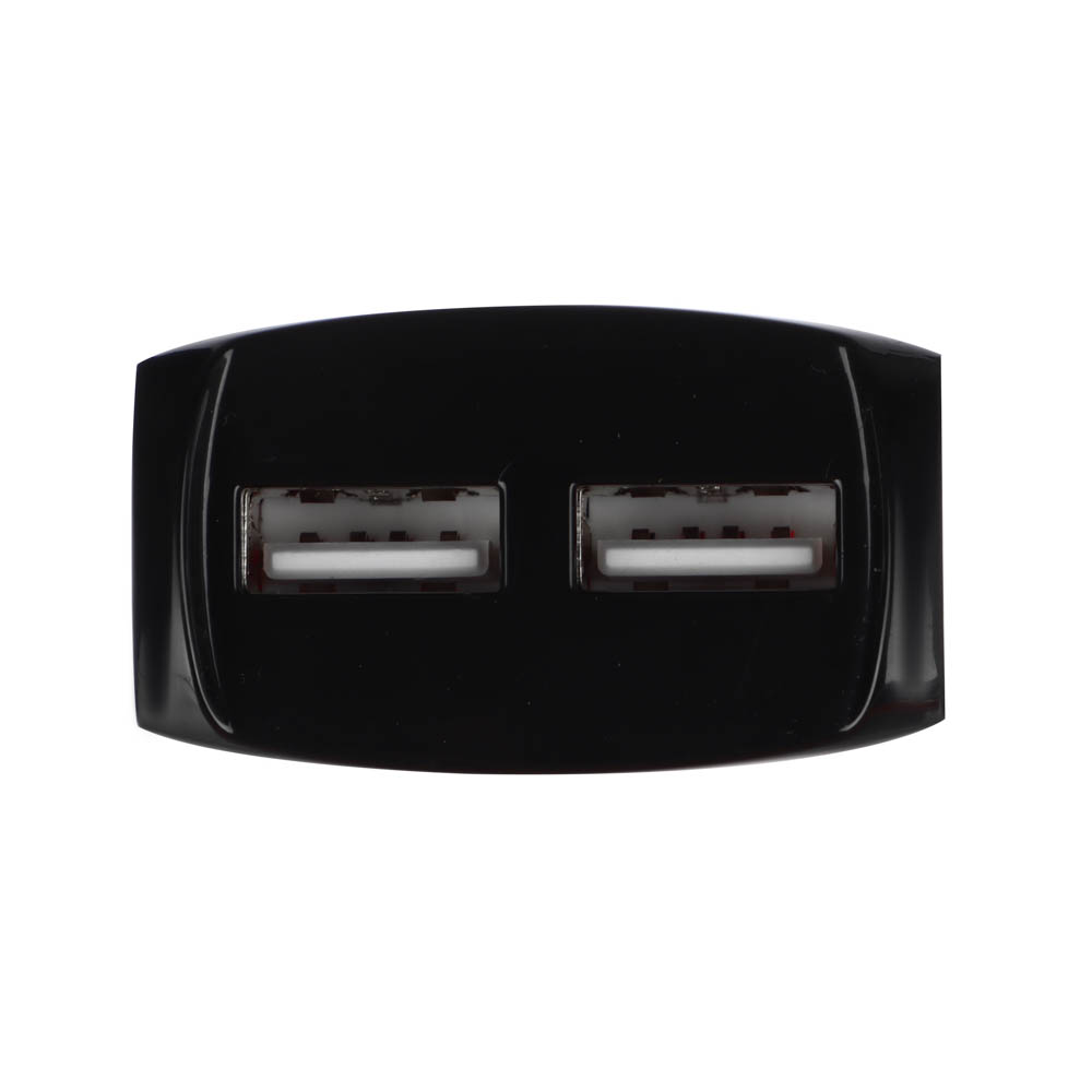 FORZA Сетевое зарядное устройство Палитра, 2xUSB, 2А, 5В, 5 цветов