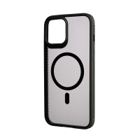 Чехол для смартфона MS Карбон, iP - 12 pro max, ms, черный