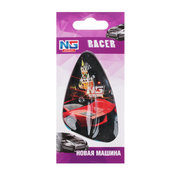 NEW GALAXY Ароматизатор подвесной гелевый Racer, 8мл, 6 ароматов