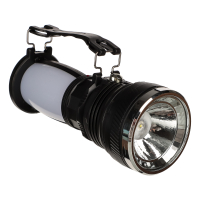 Фонарь прожектор 2-в-1 аккумуляторный 24 SMD + 1 Вт LED, шнур 220В, пластик, 17,5x7,5 см