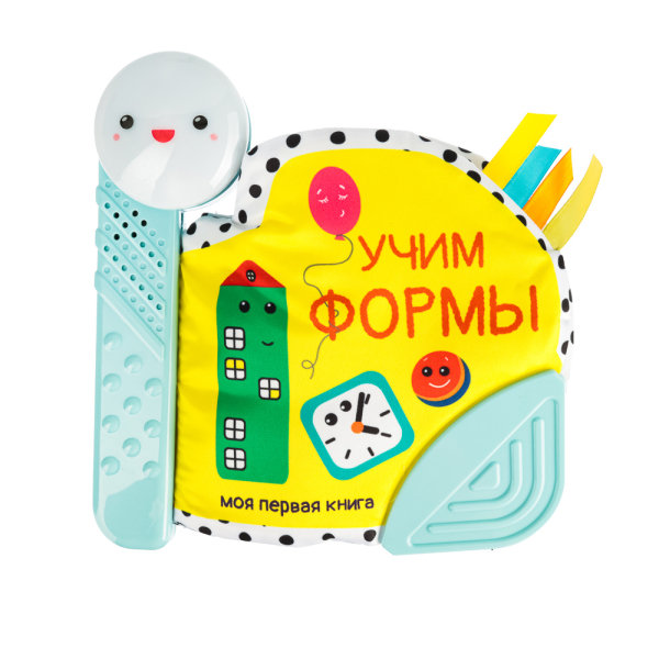 ИГРОЛЕНД Книга для малышей с текстильными элементами 