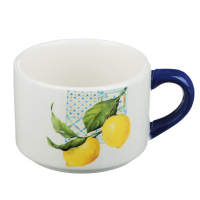 Лимоны Чайный набор на 2 персоны, 400мл, 200мл, 3пр., керамика