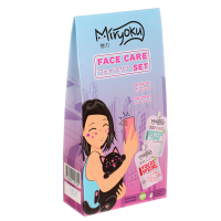 Подарочный набор женский MIRYOKU Face Care, крем для лица + детокс-гель для умывания, 2х100 мл