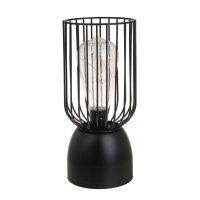 Светильник LED в стиле лофт, 11х11х24,5 см, металл, пластик, цвет черный