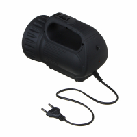 Фонарь прожектор аккумуляторный, 18 SMD + 1 LED, шнур 220В, резинопластик, 18x11 см