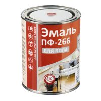 Эмаль д/пола ПФ-266 Красно-коричневая